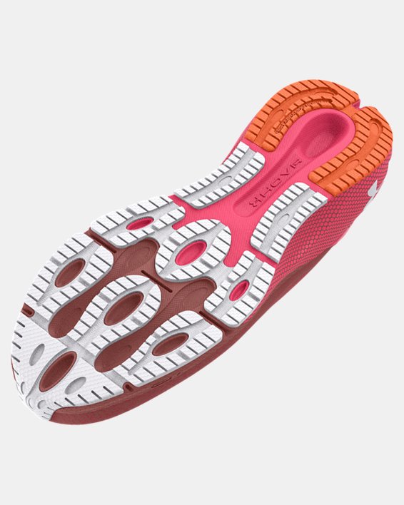 Zapatillas de running UA HOVR™ Machina 3 para mujer, Red, pdpMainDesktop image number 4
